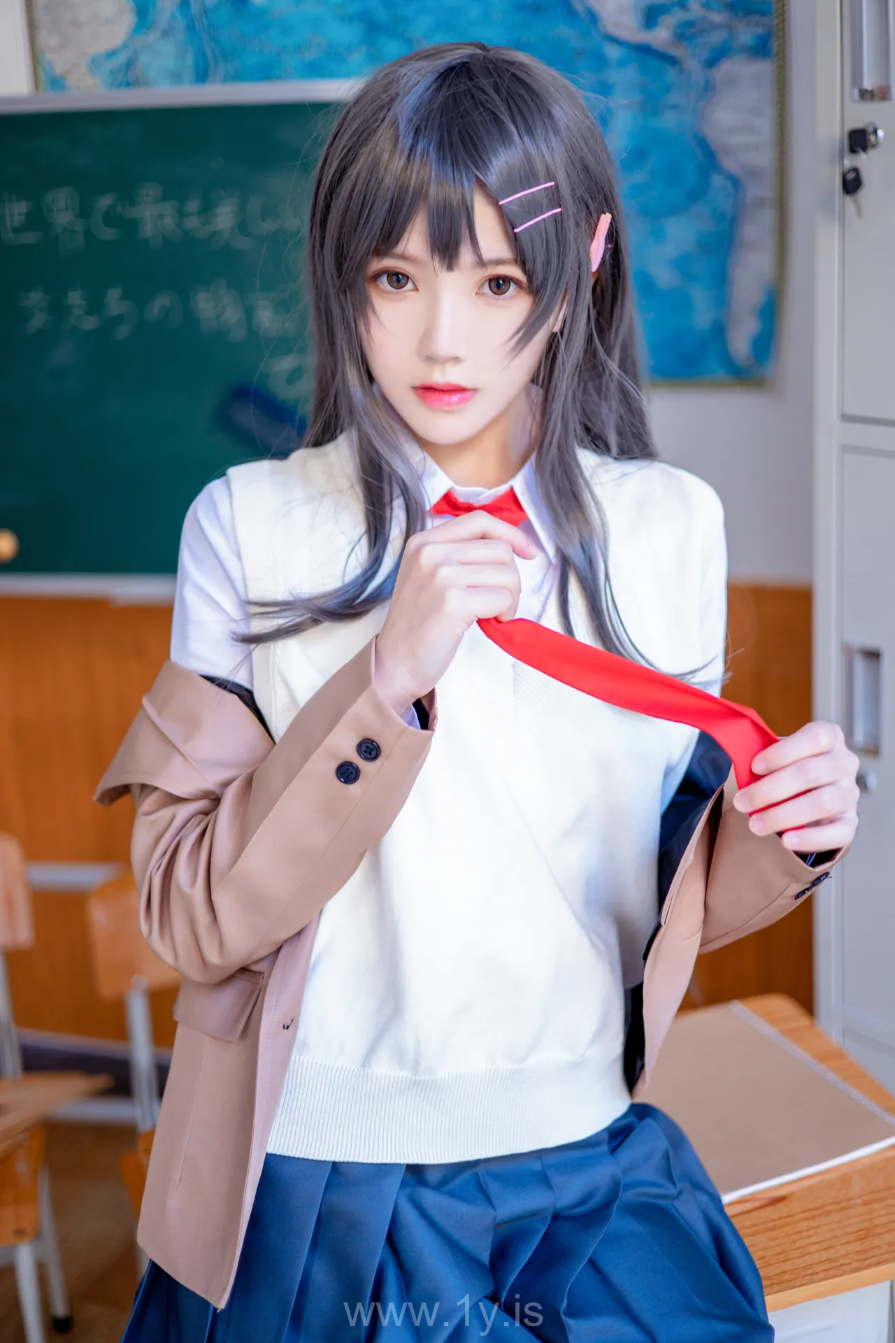 桜桃喵 NO.119 麻衣学姐制服